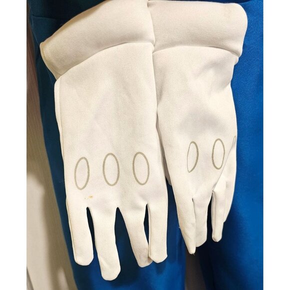 Super Mario Brothers Kids Costume with Stuffed Belly Hat Mustache Halloween 7-8 - Picture 5 of 9